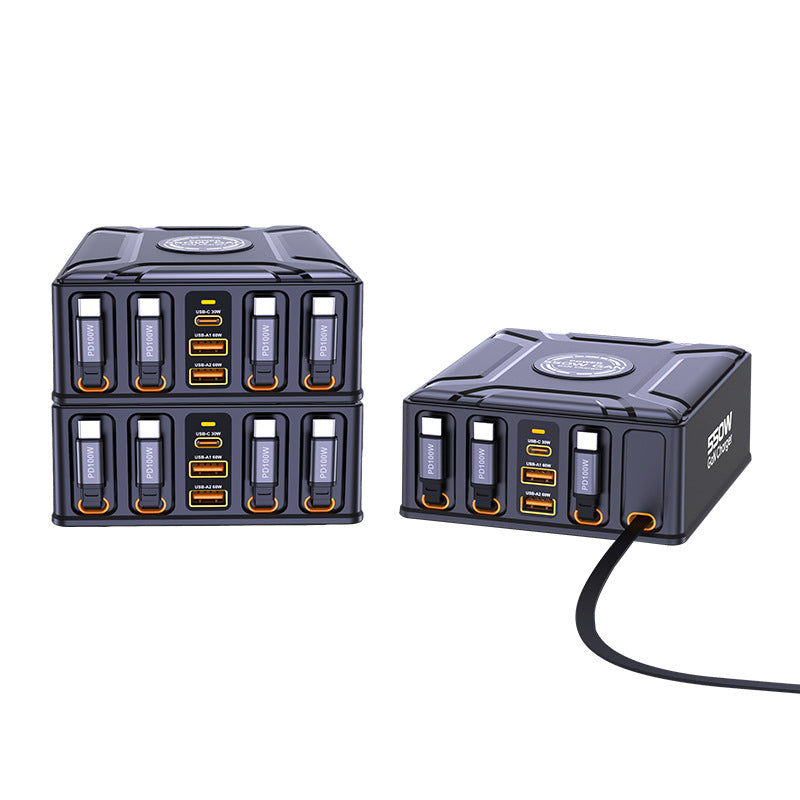 Deskfriend Multi-Port Fast Charger packaging and box contents