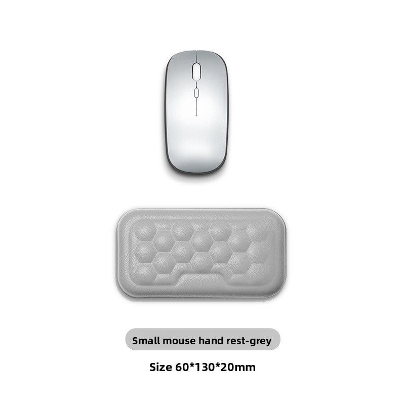 Deskfriend Wrist Support Pad packaging in its protective bag