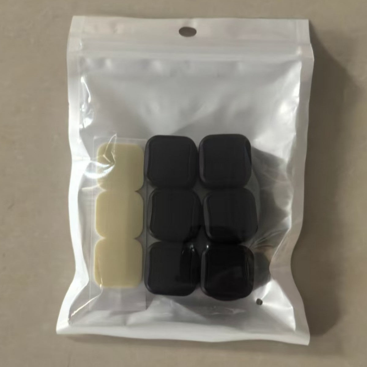 Deskfriend Magnetic Cable Clips shown in white