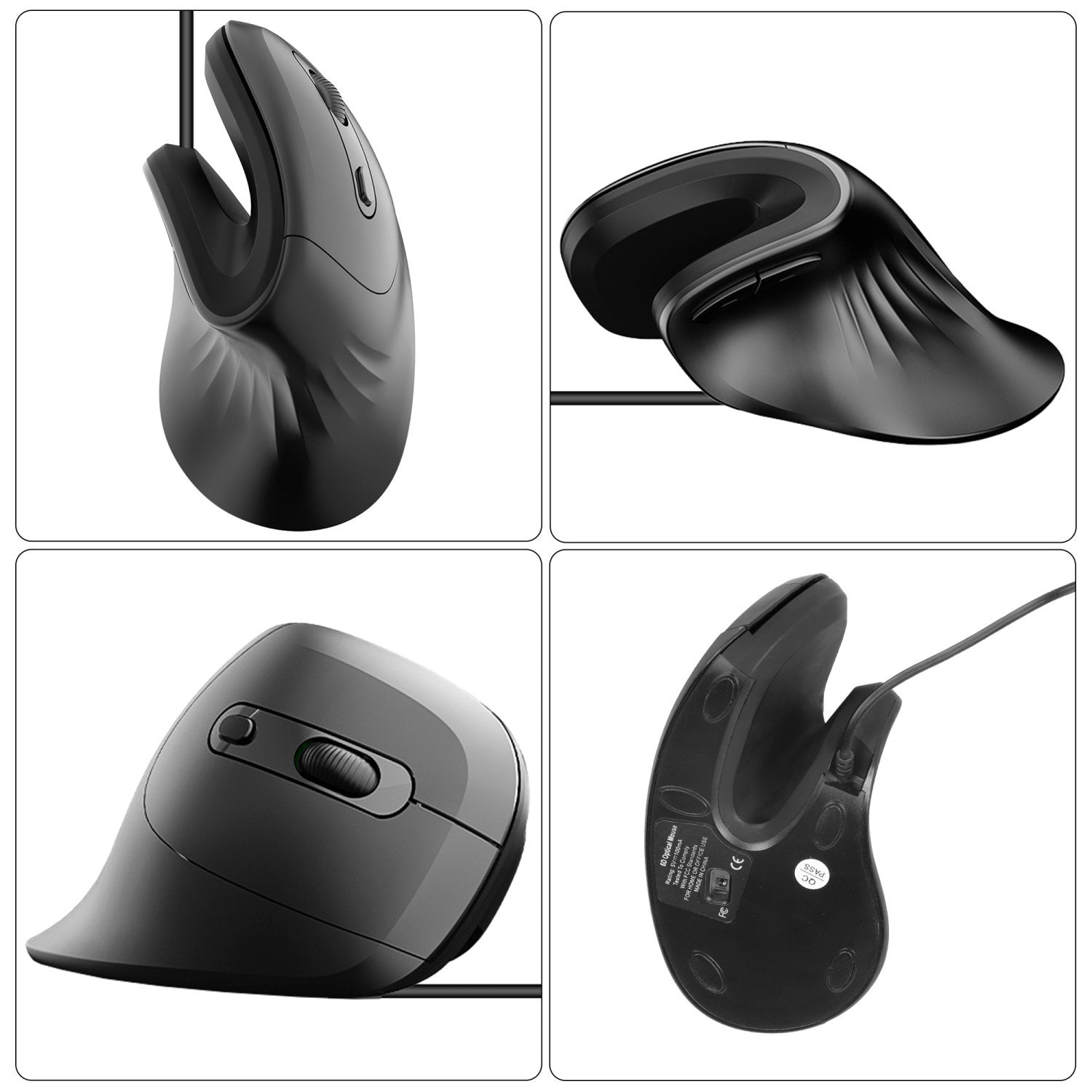 Deskfriend ergonomic U-shape mouse
