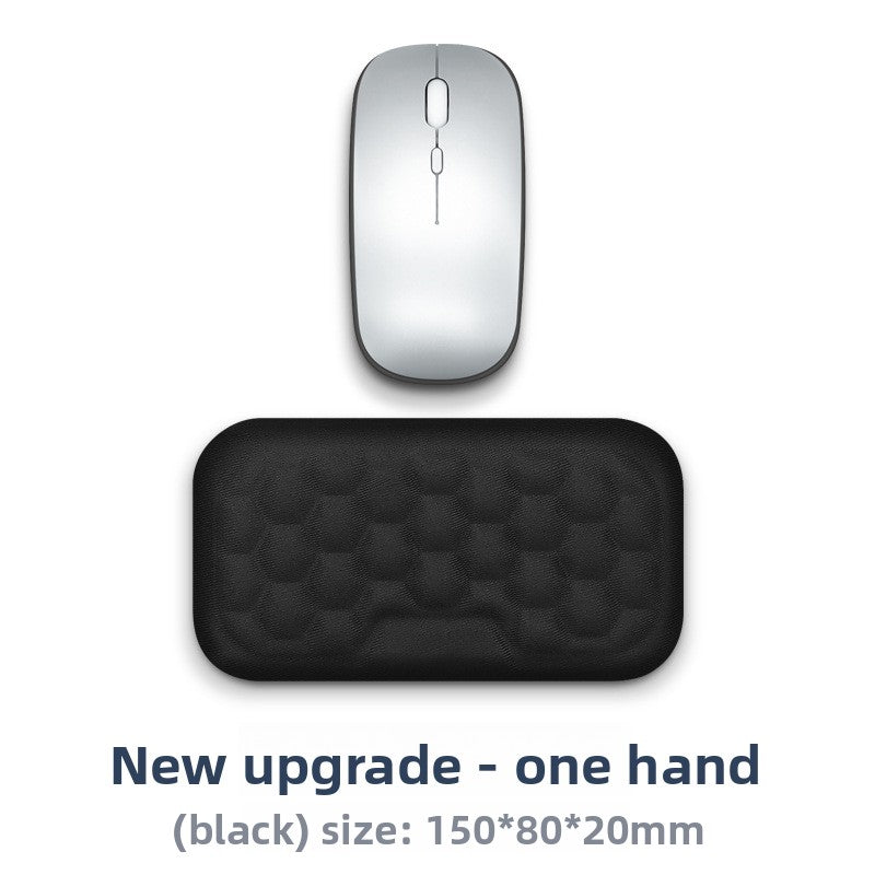 Deskfriend Wrist Support Pad size comparison, Large versus Medium versus One-hand