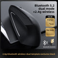 Deskfriend Ergonomic Mouse, side profile showing the vertical angle